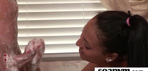  Sisters Friend Gives Him a Soapy Massage 20